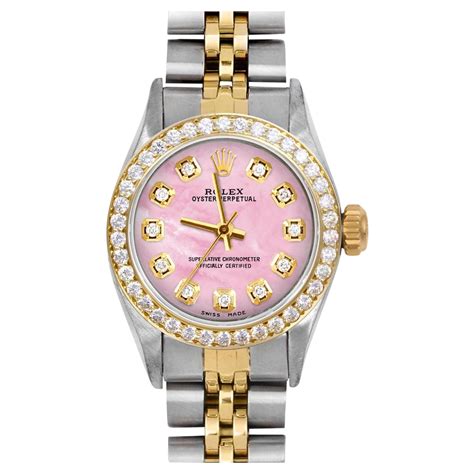 pink oyster perpetual rolex|Rolex Oyster Perpetual pink face.